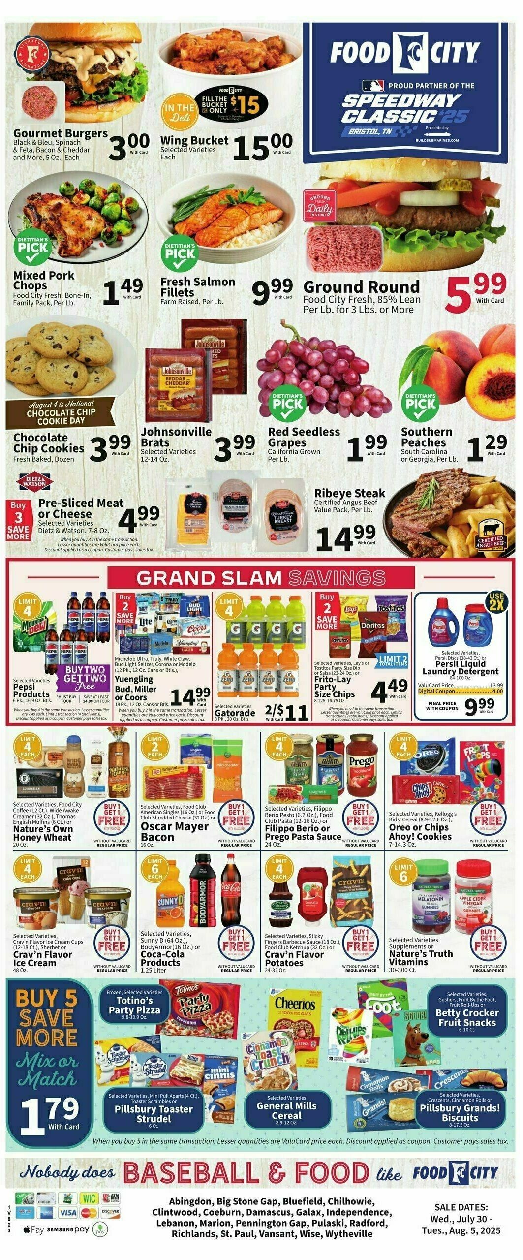 Food City Weekly Ad from July 30