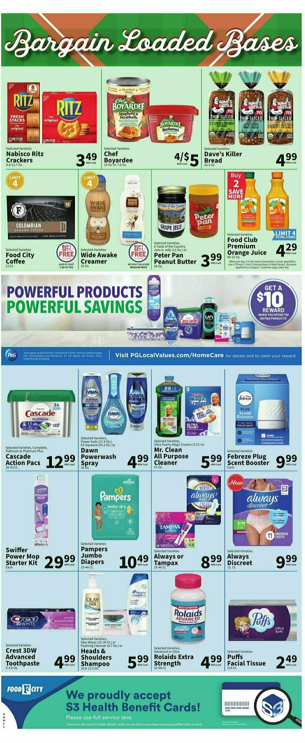Food City Weekly Ad from July 30