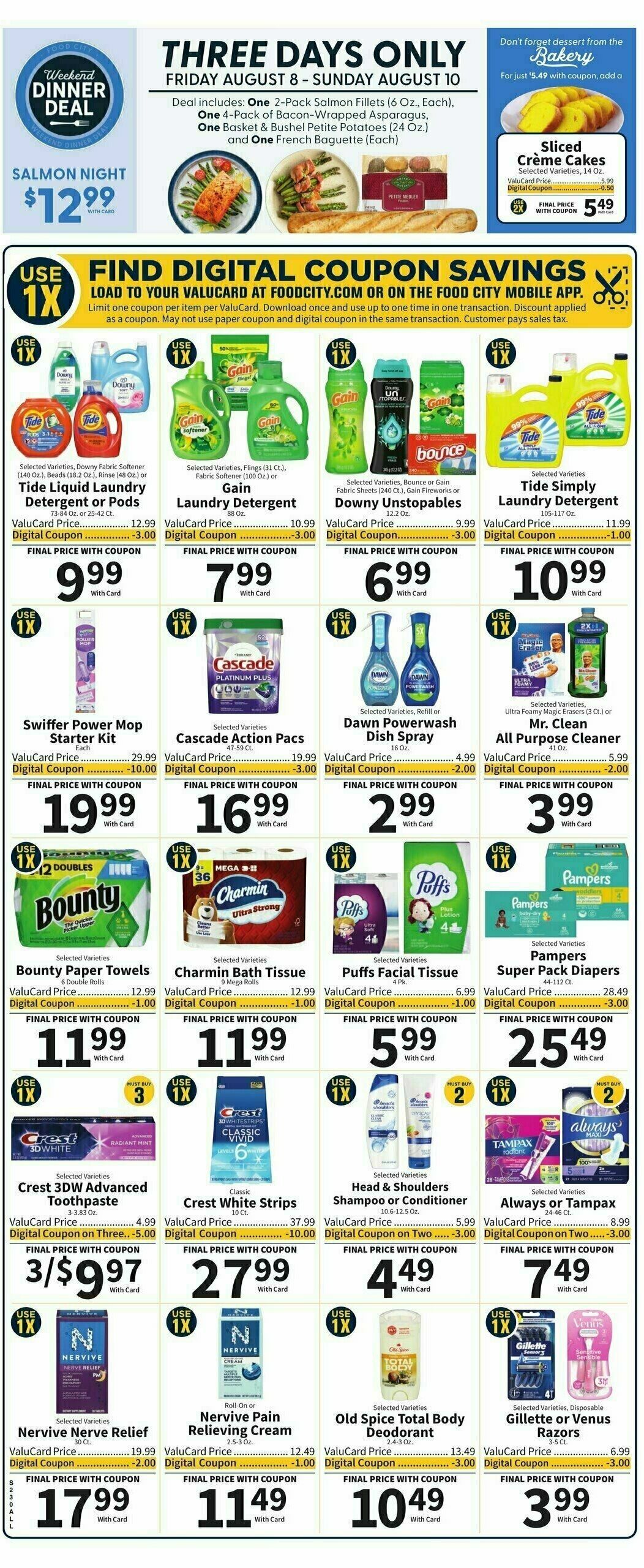 Food City Weekly Ad from August 6