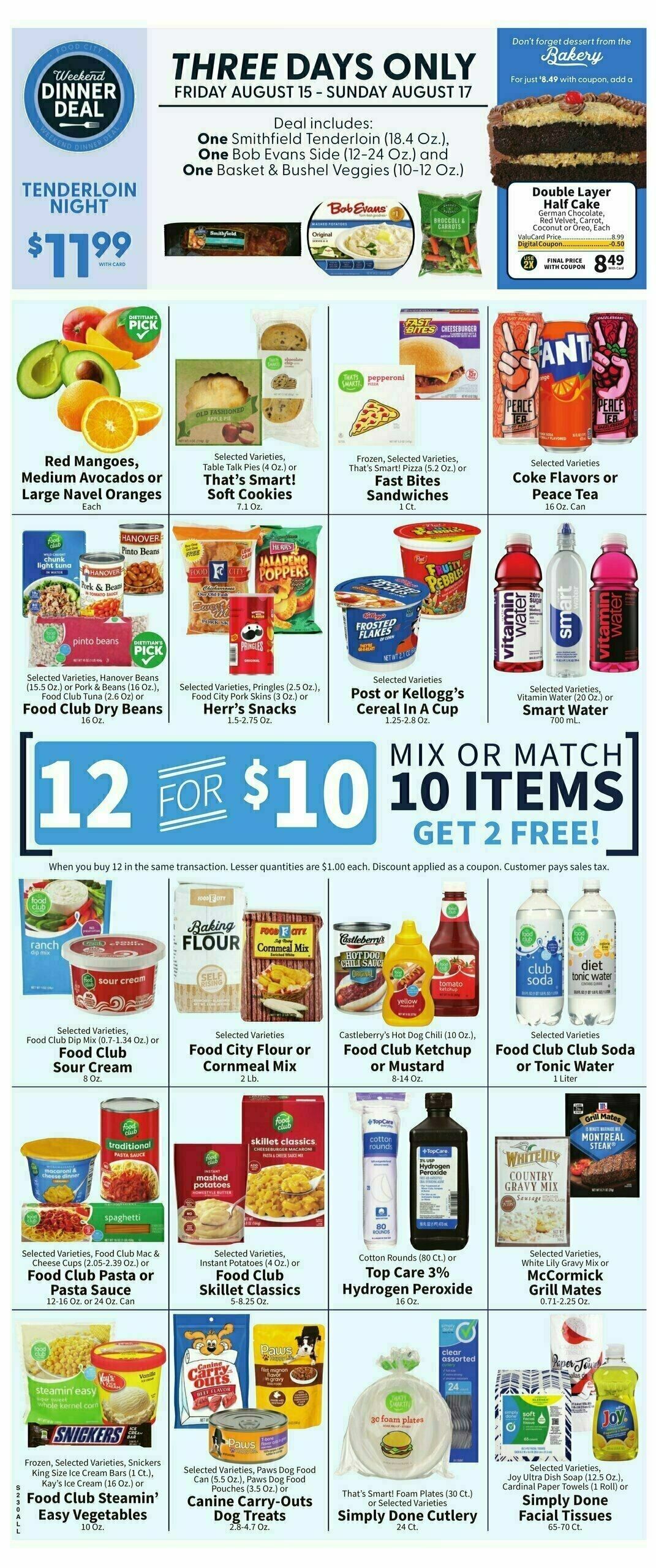Food City Weekly Ad from August 13