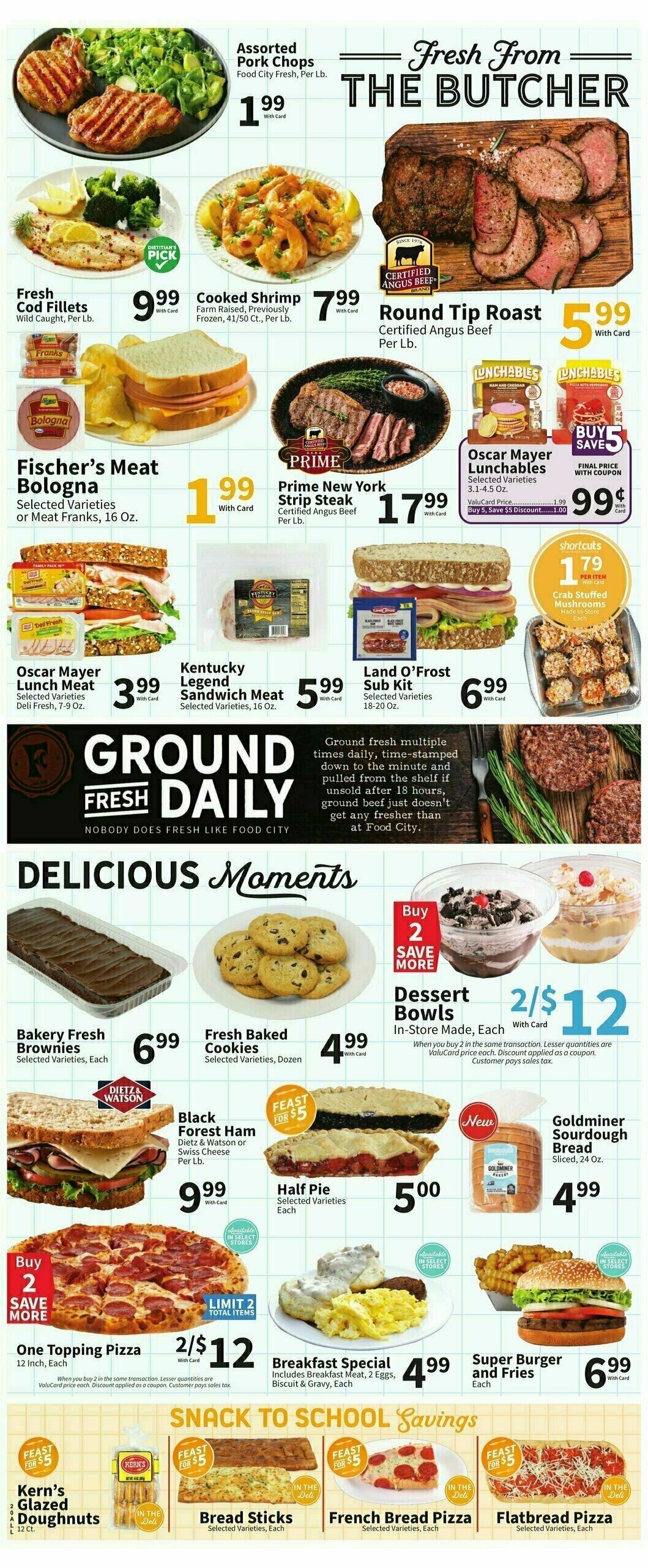 Food City Weekly Ad from August 13