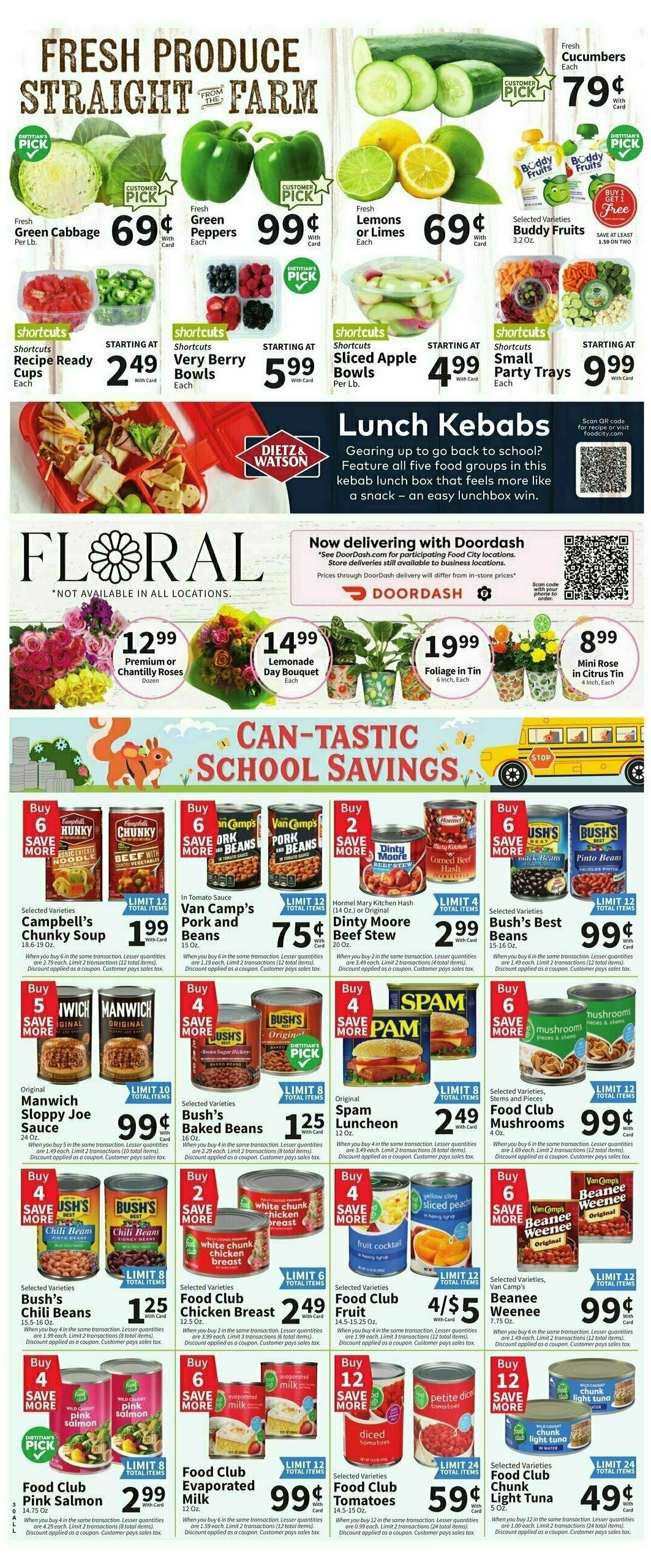 Food City Weekly Ad from August 13