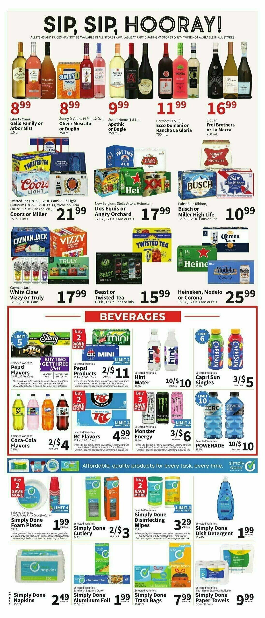Food City Weekly Ad from August 27