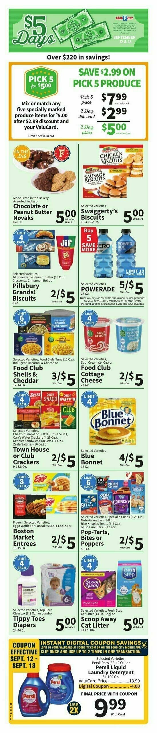 Food City Weekly Ad from September 10