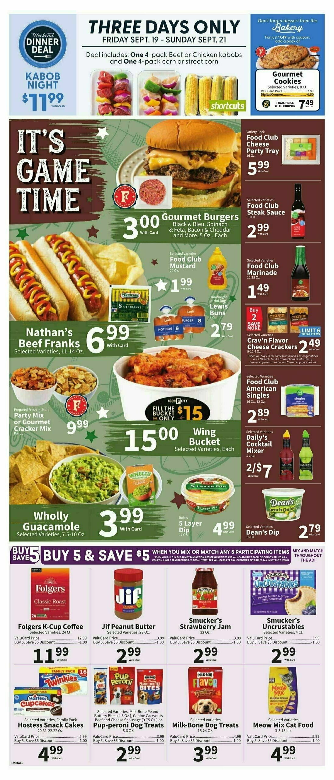 Food City Weekly Ad from September 17