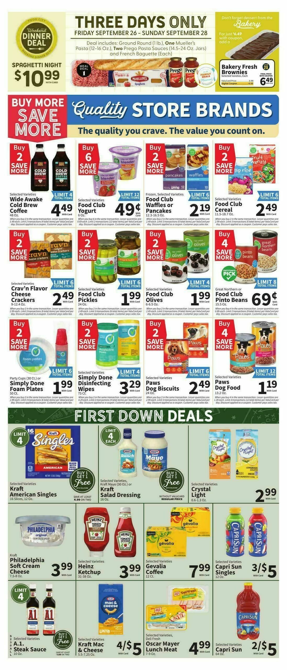 Food City Weekly Ad from September 24