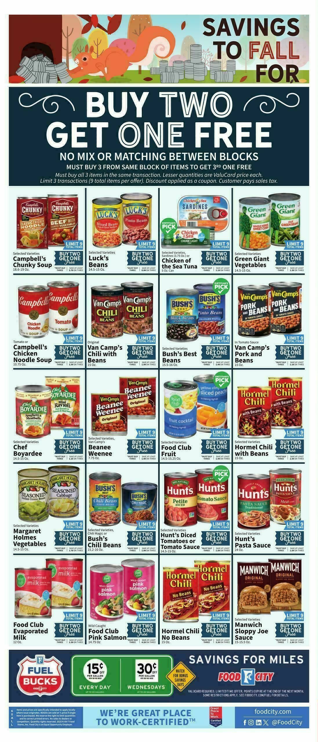 Food City Weekly Ad from October 1
