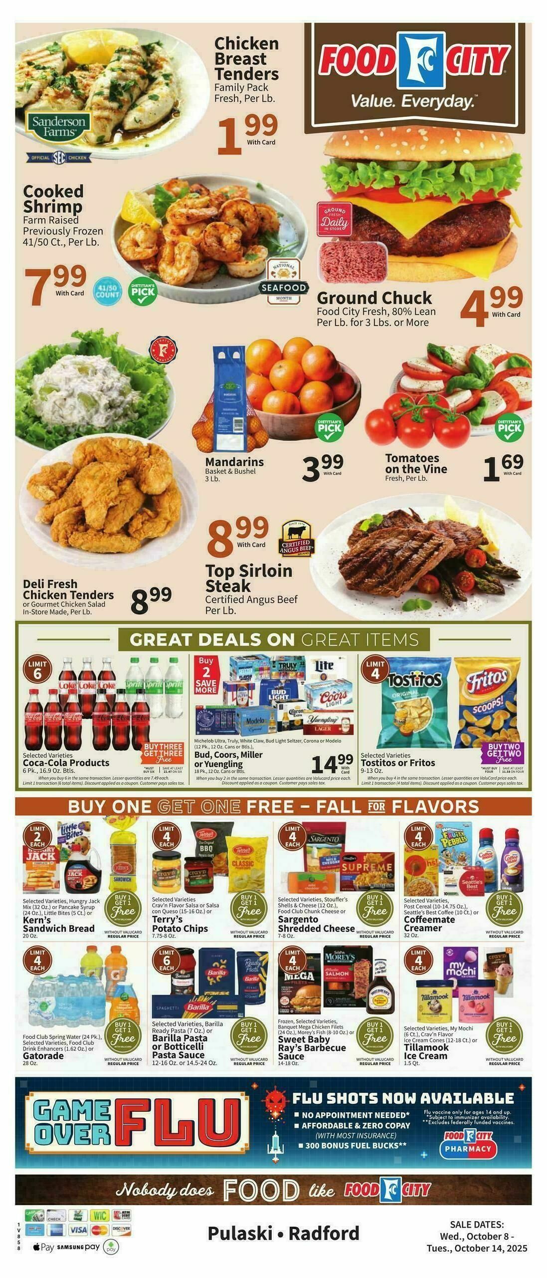 Food City Weekly Ad from October 8