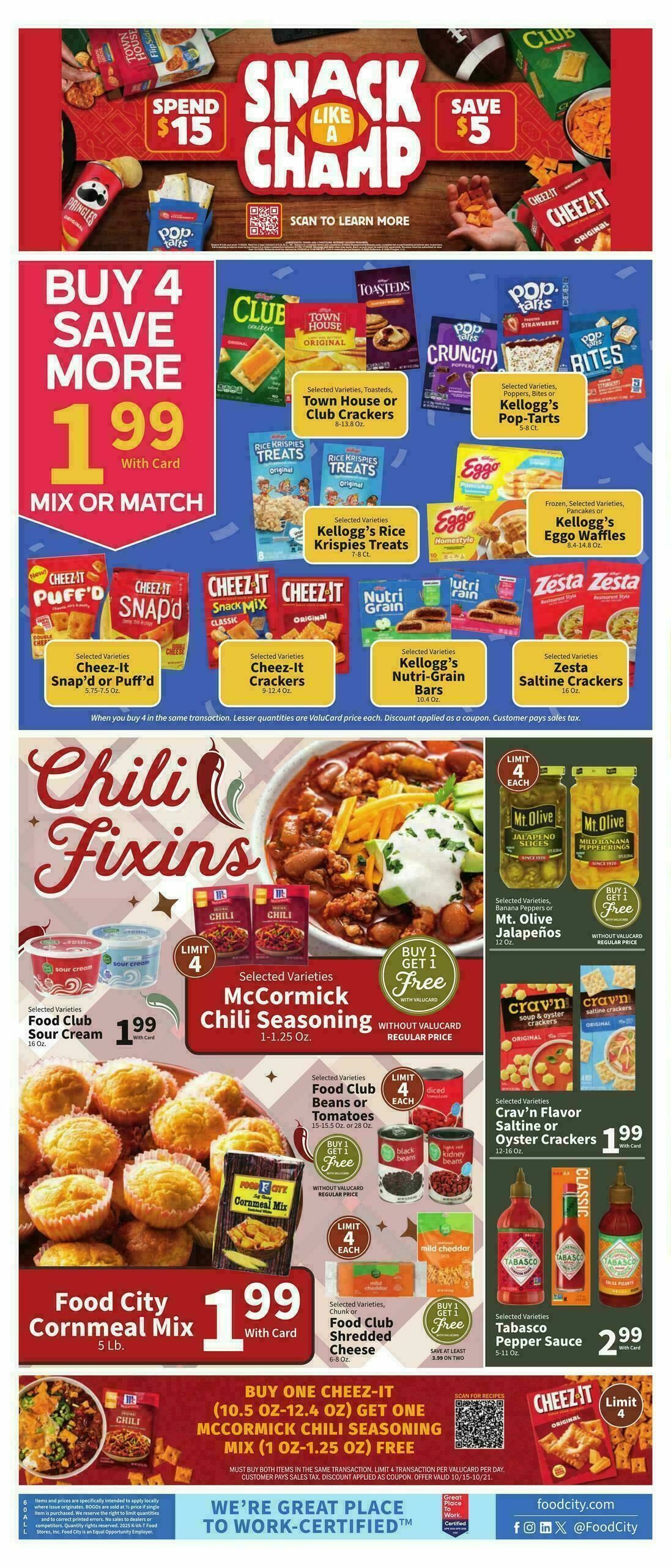 Food City Weekly Ad from October 15