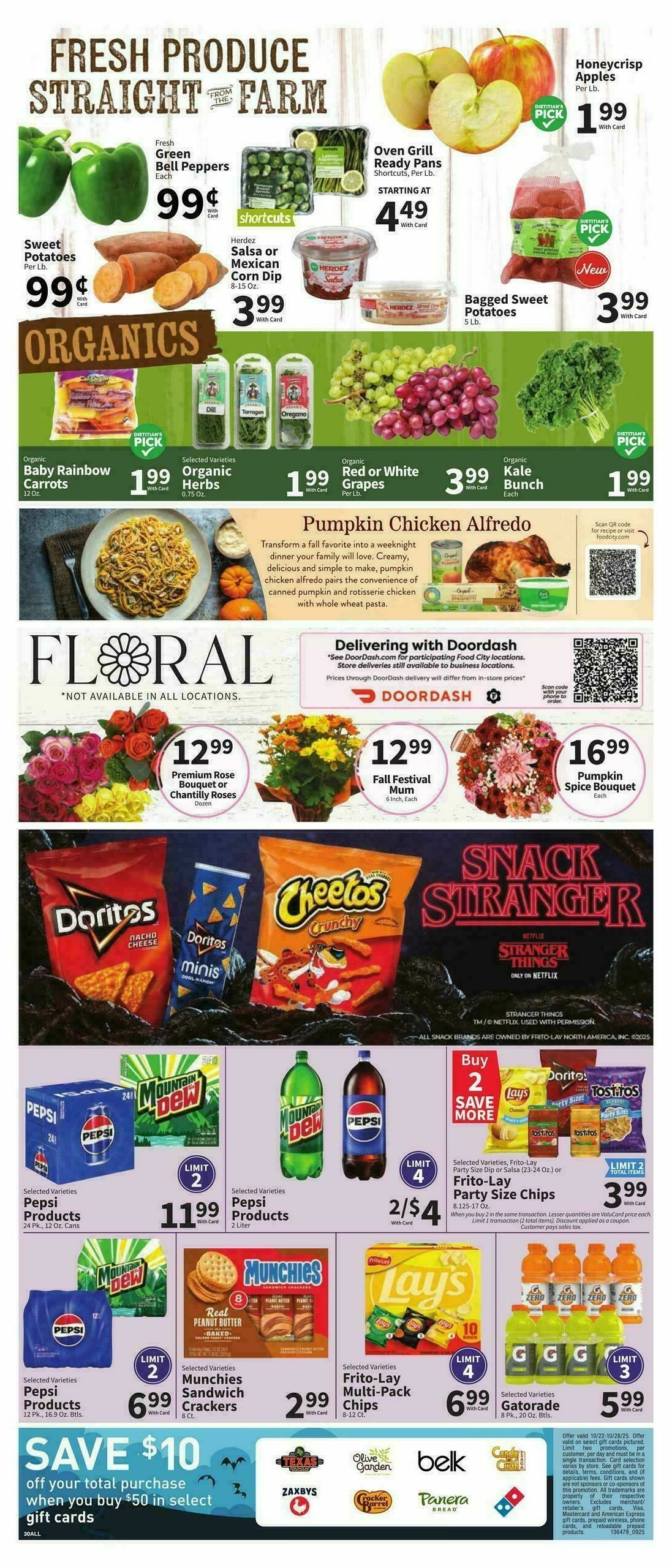 Food City Weekly Ad from October 22
