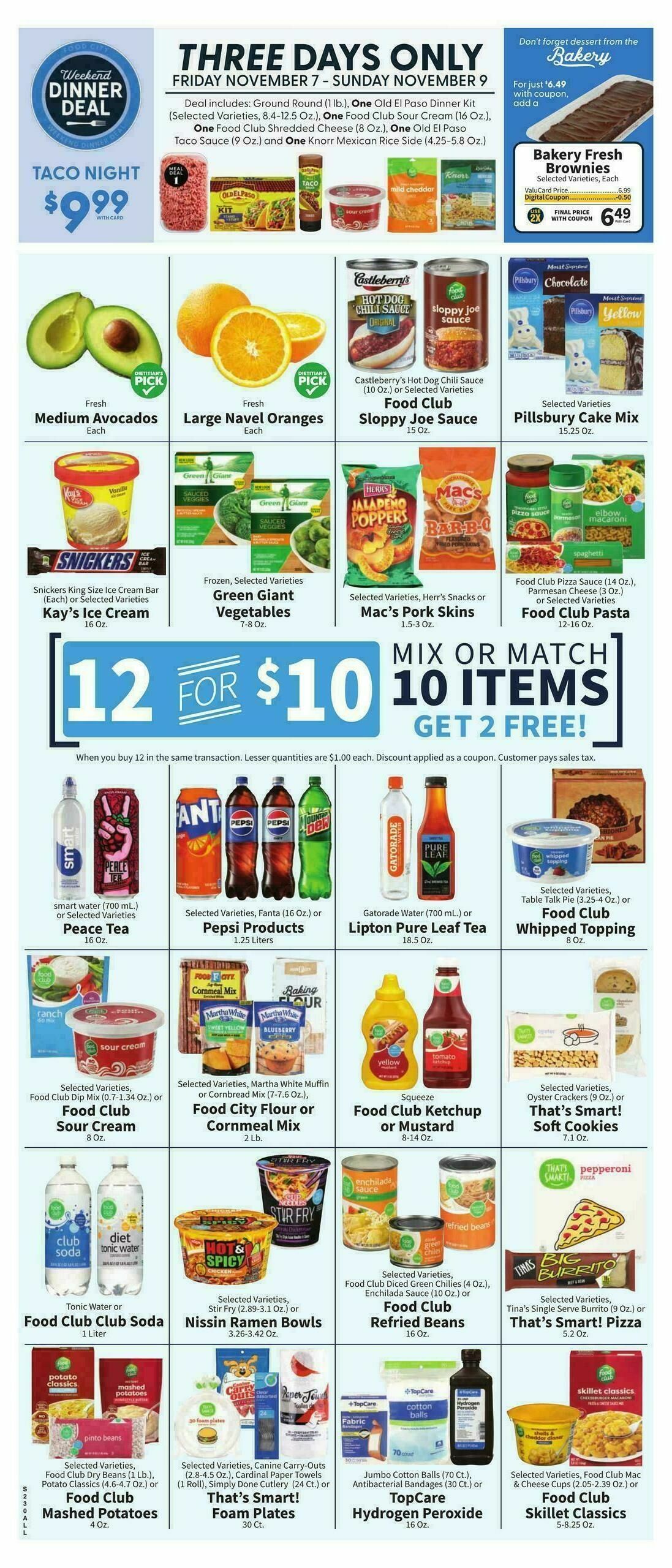 Food City Weekly Ad from November 5