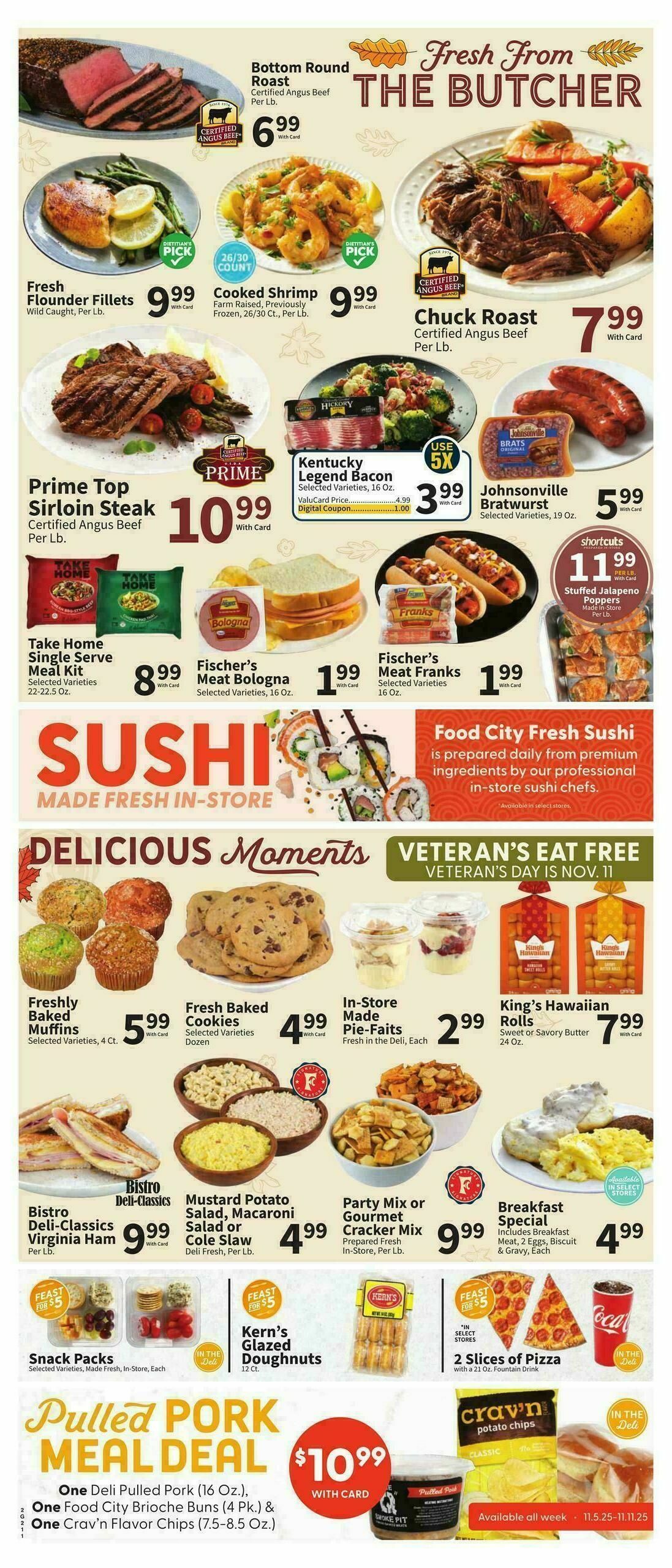 Food City Weekly Ad from November 5
