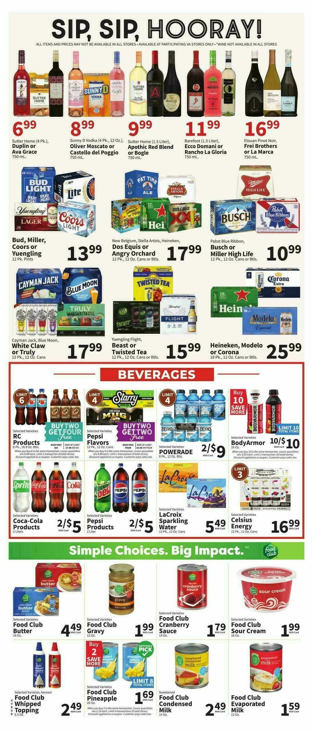 Food City Weekly Ad from November 5