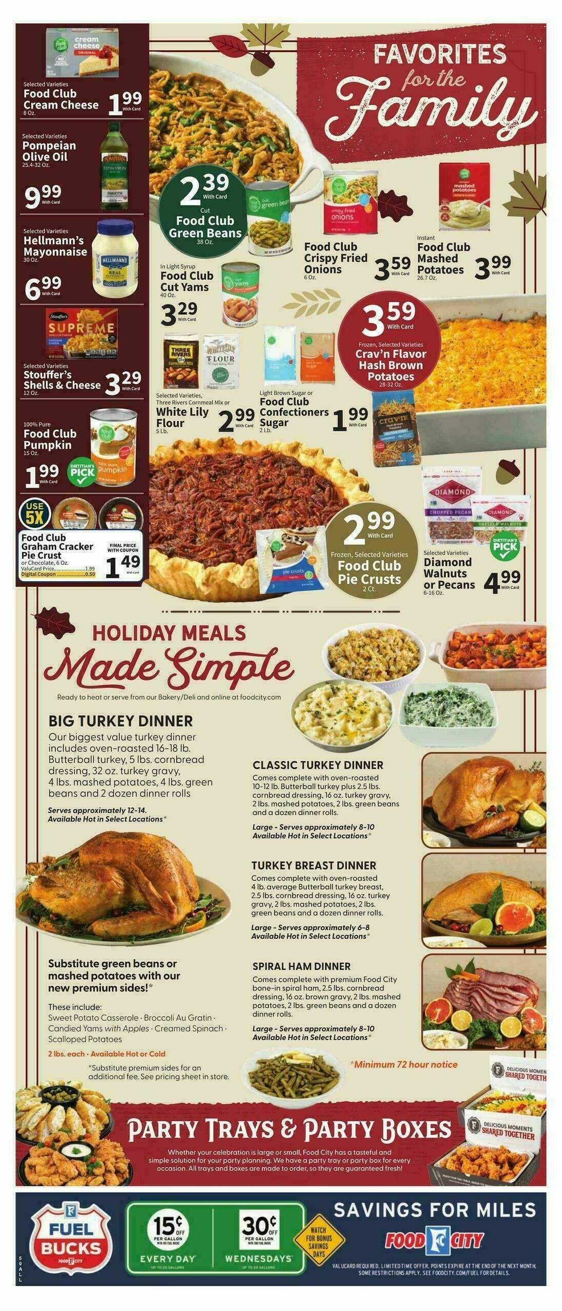 Food City Weekly Ad from November 5