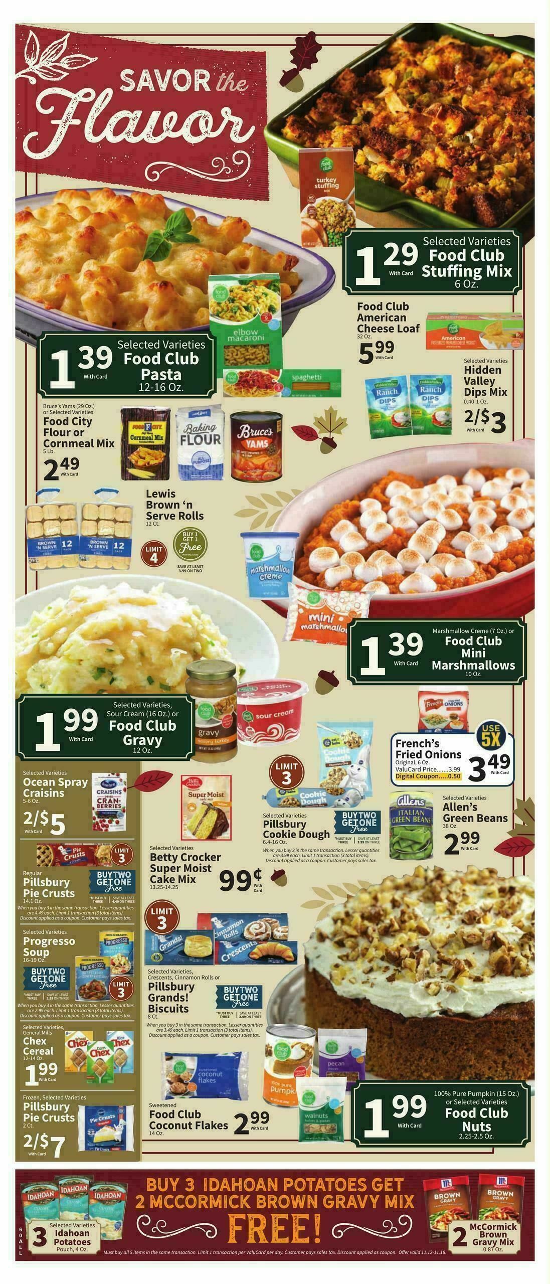 Food City Weekly Ad from November 12