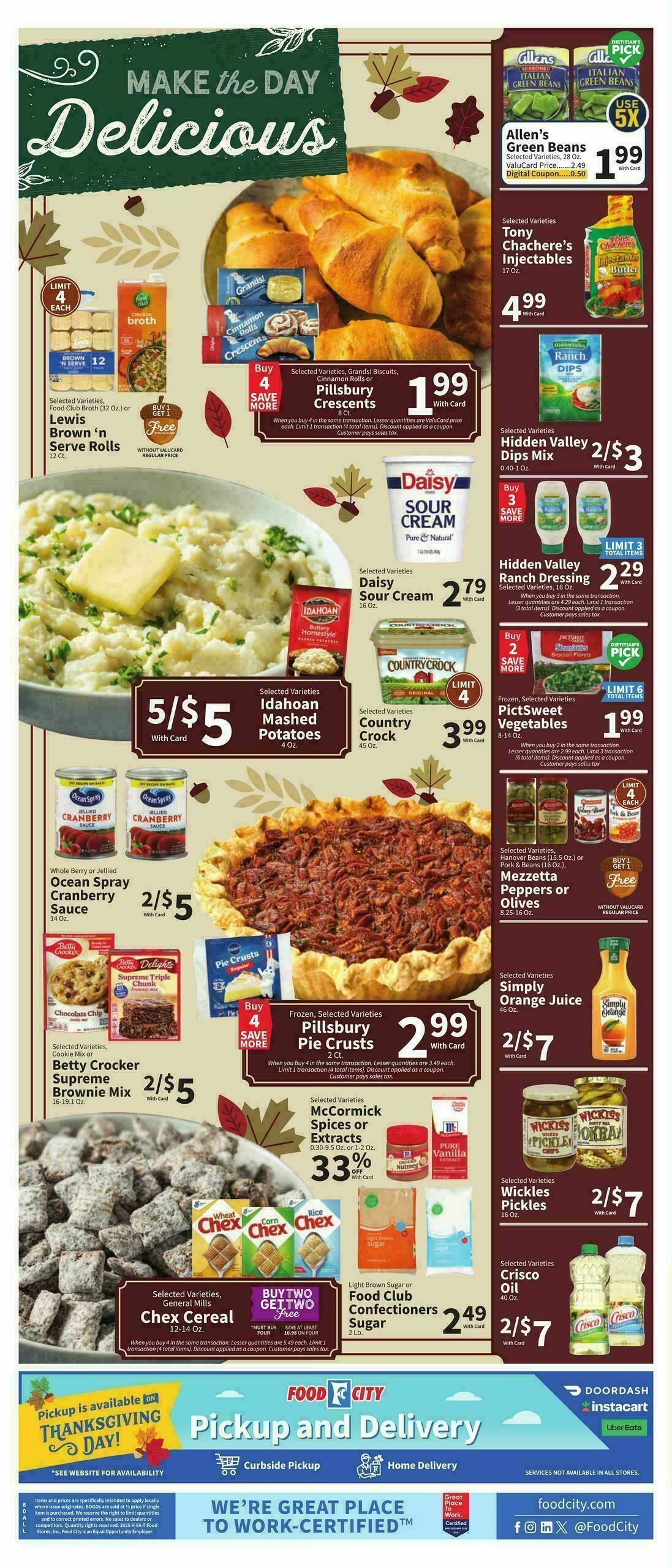 Food City Weekly Ad from November 19