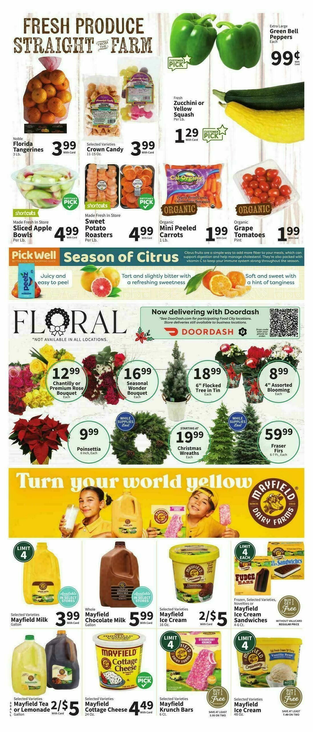 Food City Weekly Ad from December 3