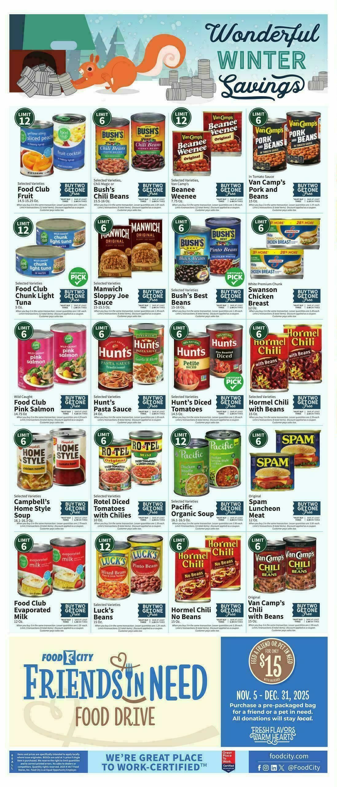 Food City Weekly Ad from December 3