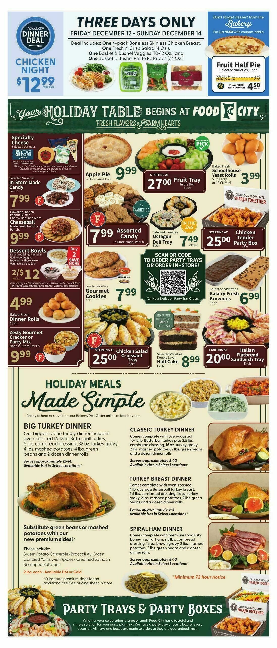 Food City Weekly Ad from December 10