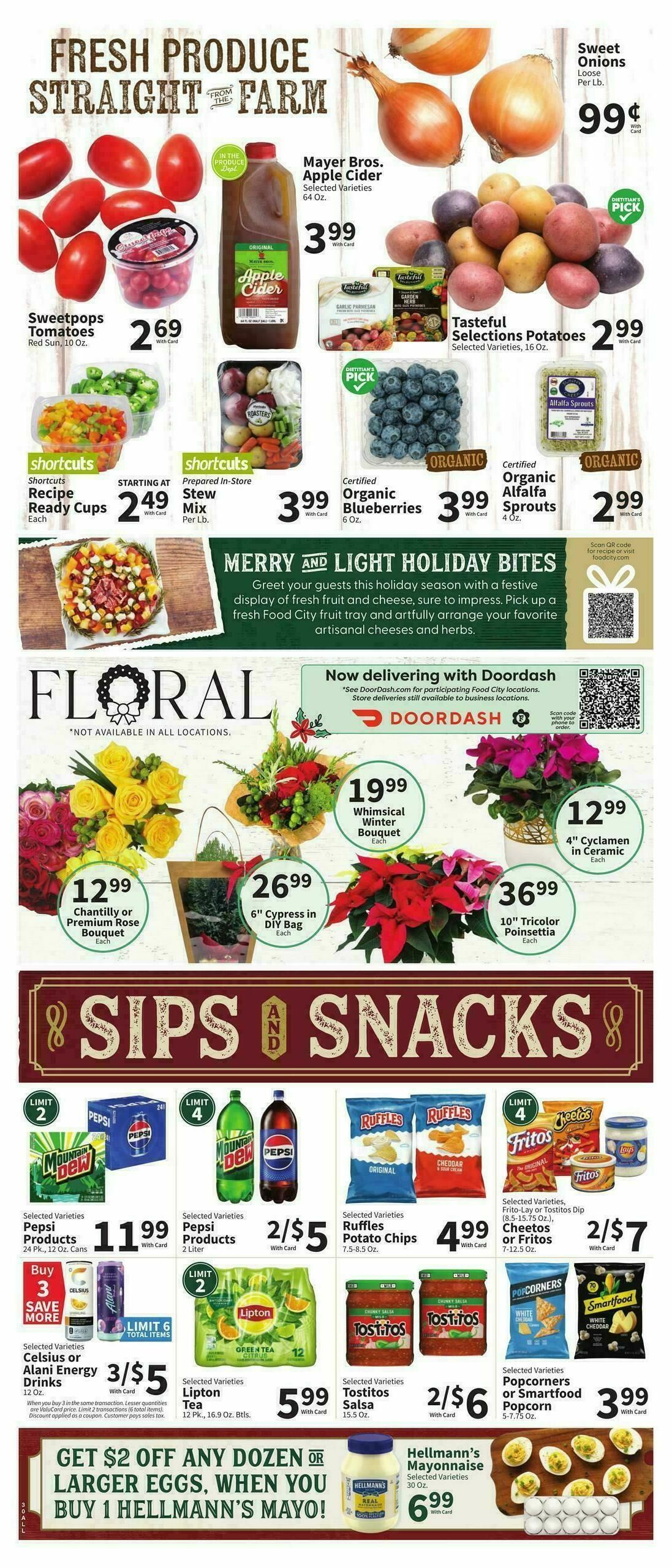 Food City Weekly Ad from December 10