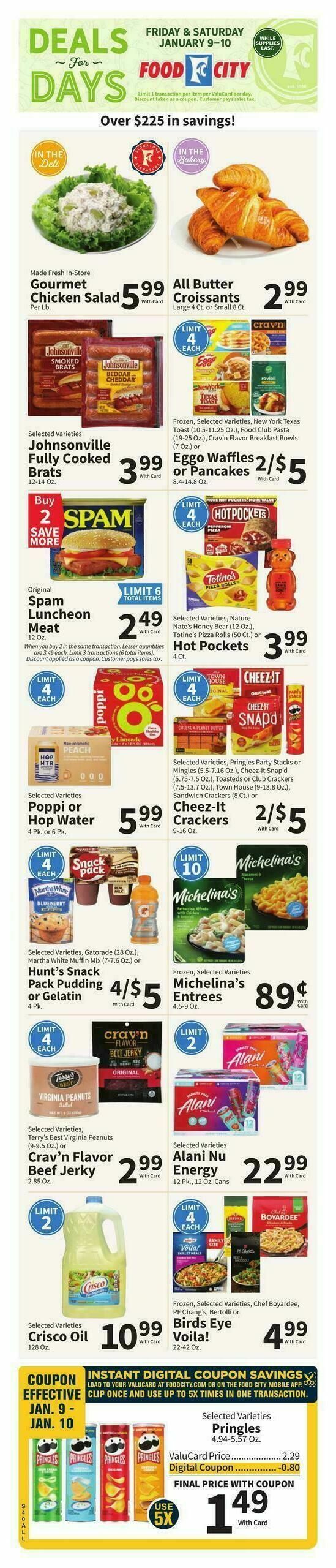 Food City Weekly Ad from January 7