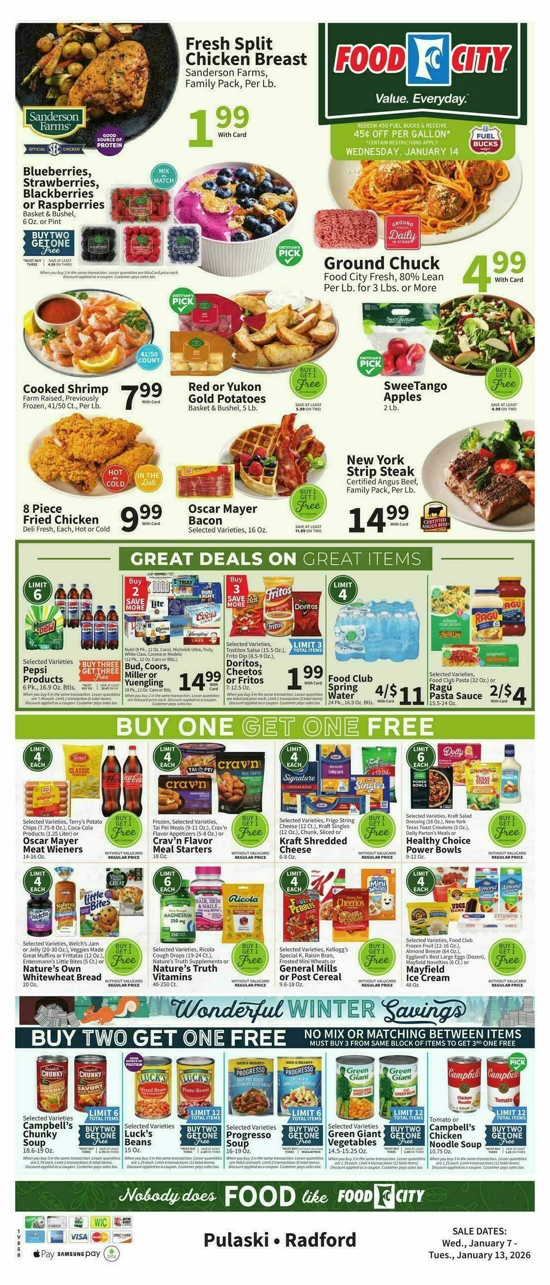 Food City Weekly Ad from January 7
