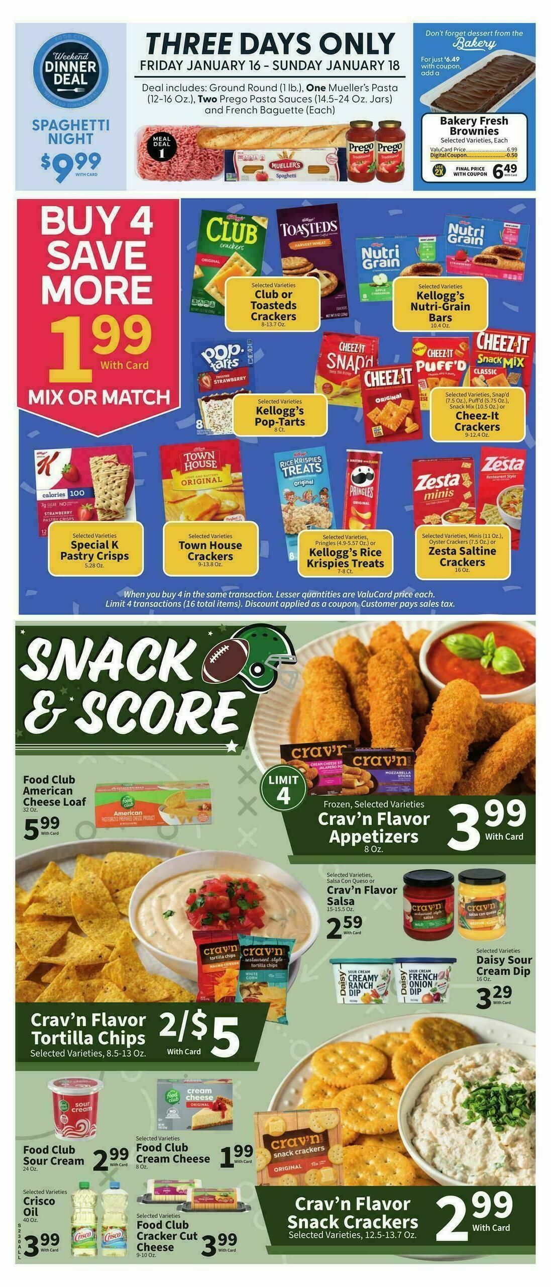 Food City Weekly Ad from January 14