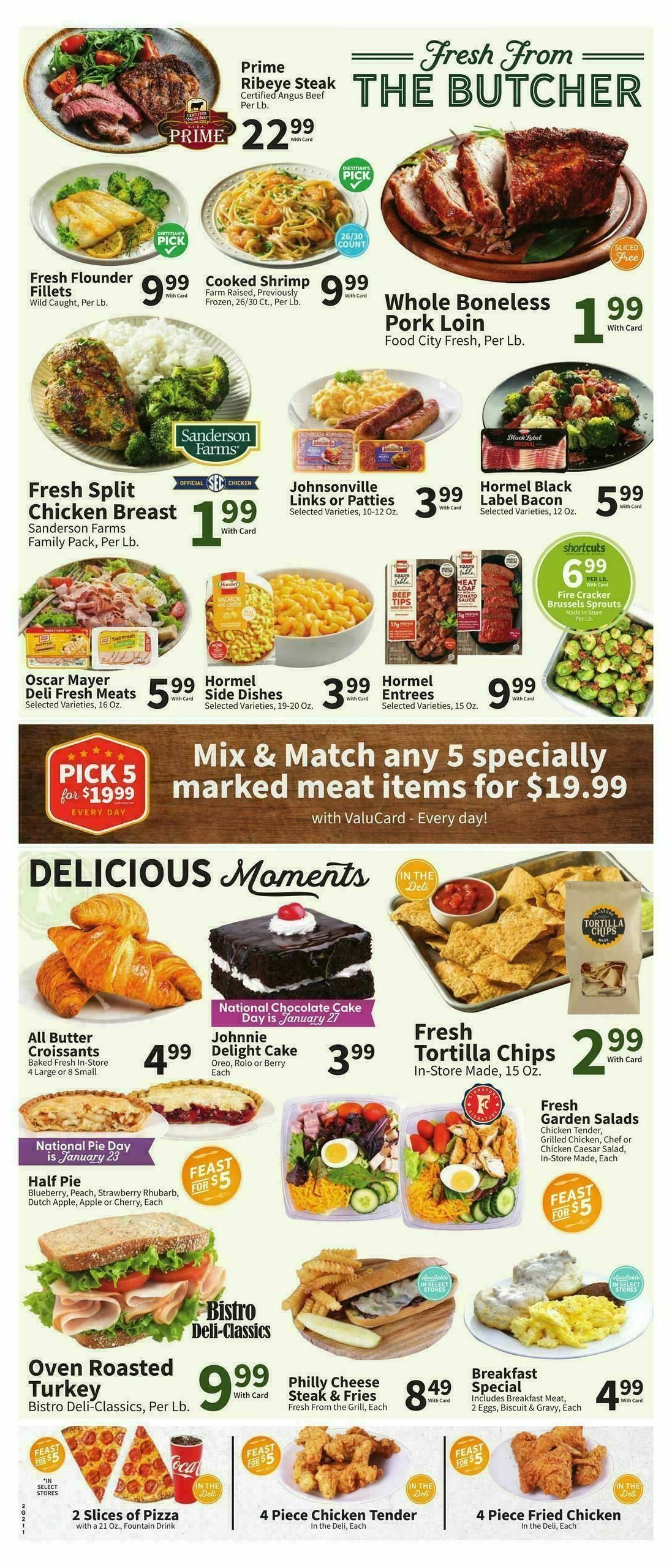 Food City Weekly Ad from January 21
