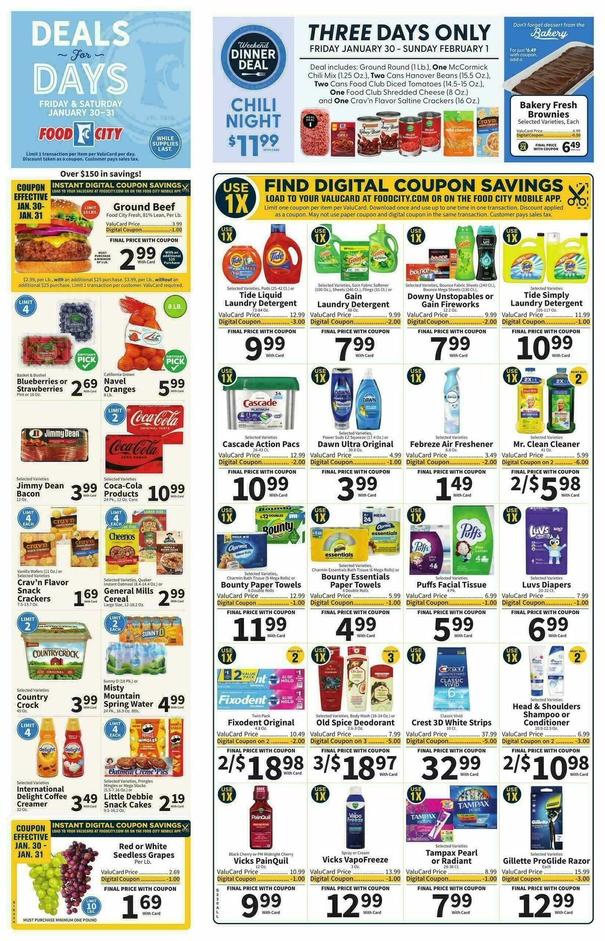Food City Weekly Ad from January 28