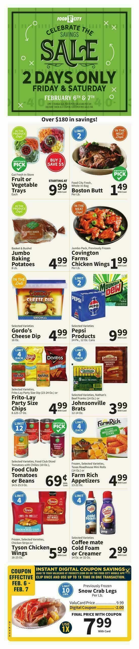 Food City Weekly Ad from February 4