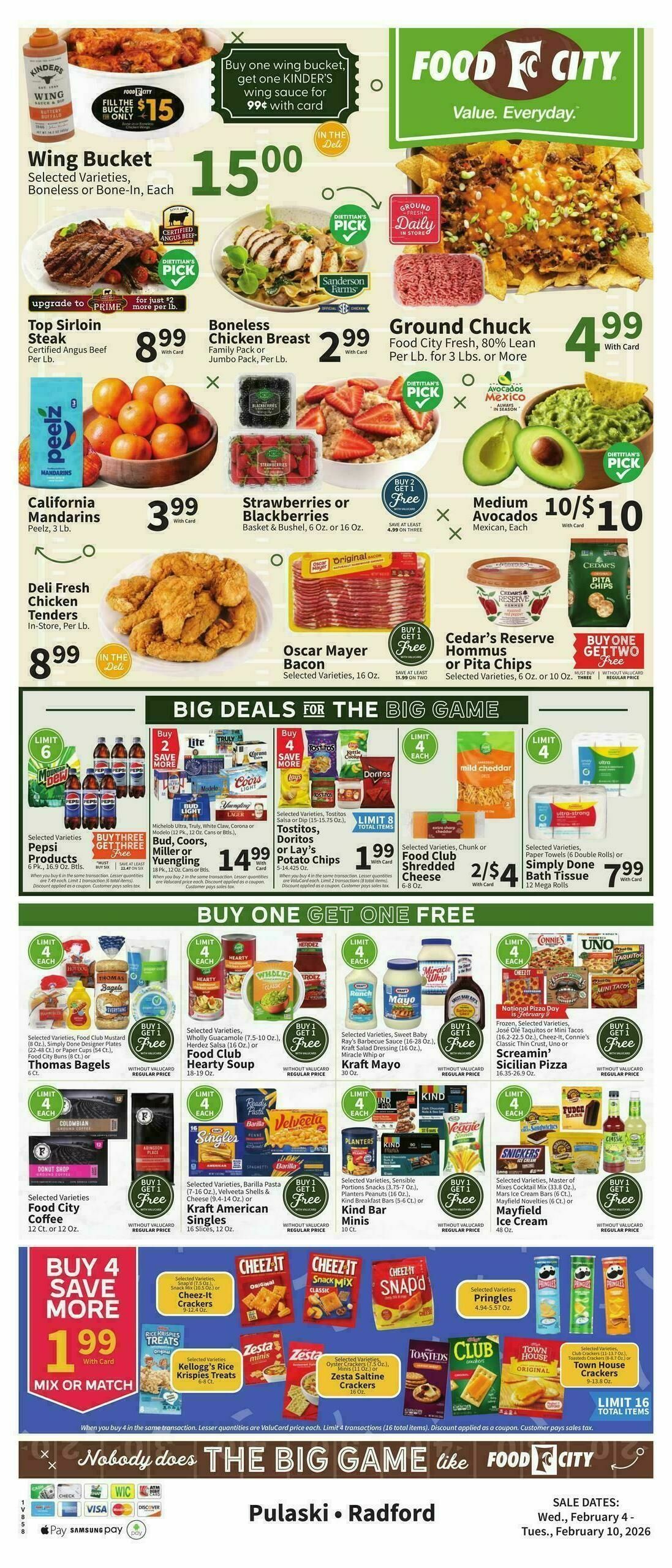 Food City Weekly Ad from February 4