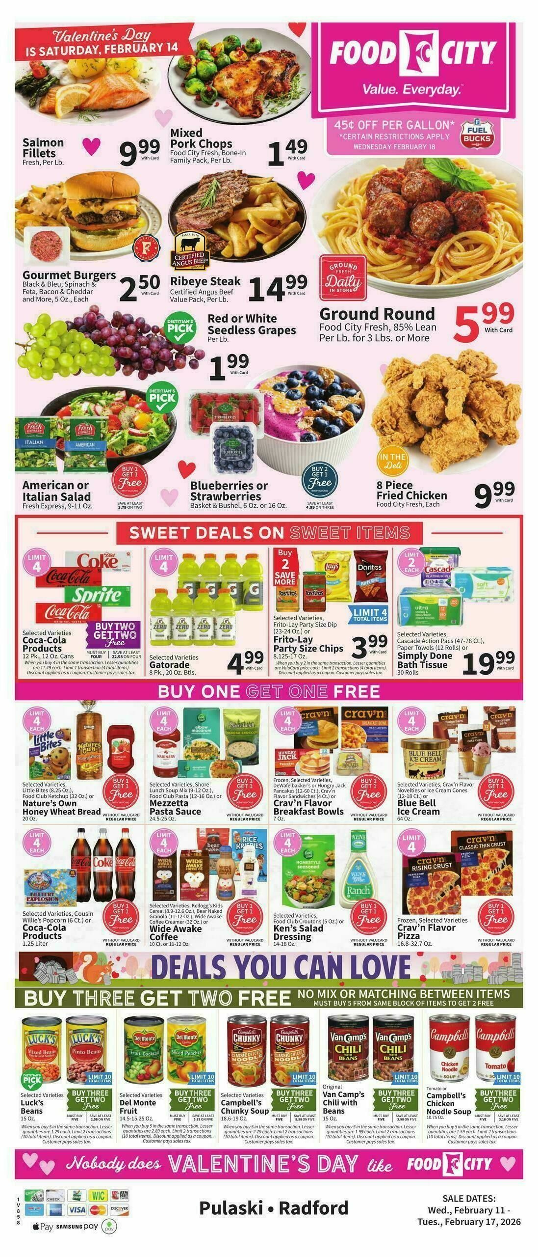 Food City Weekly Ad from February 11