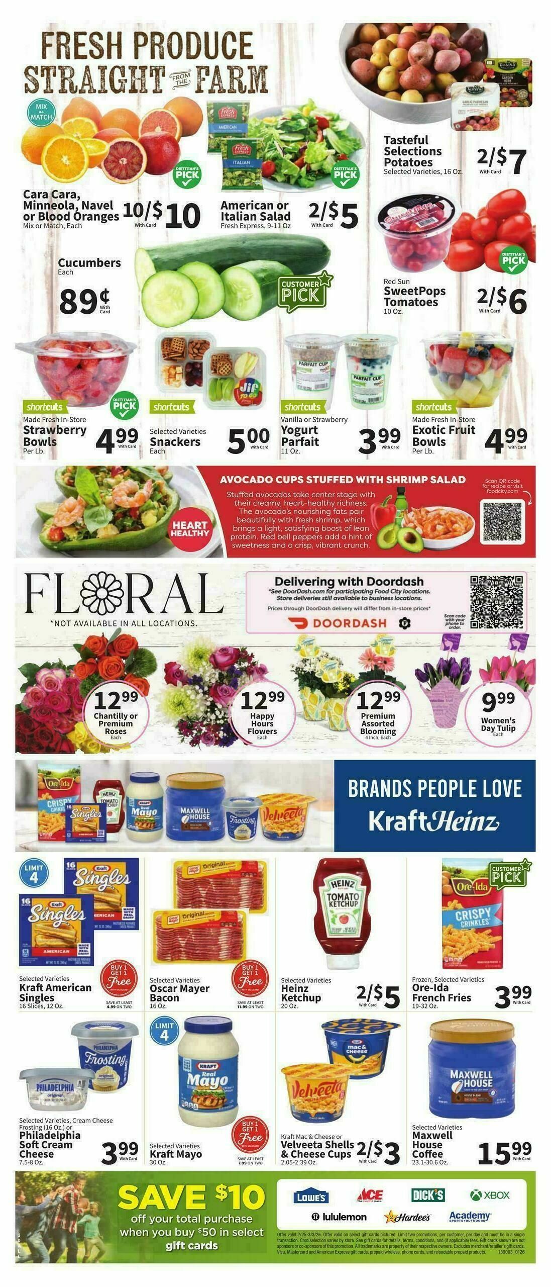 Food City Weekly Ad from February 25
