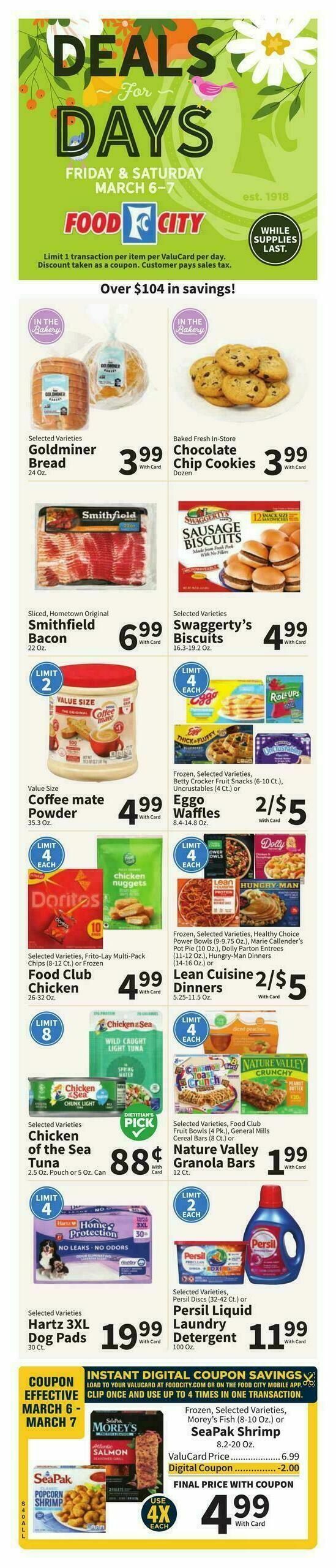 Food City Weekly Ad from March 4