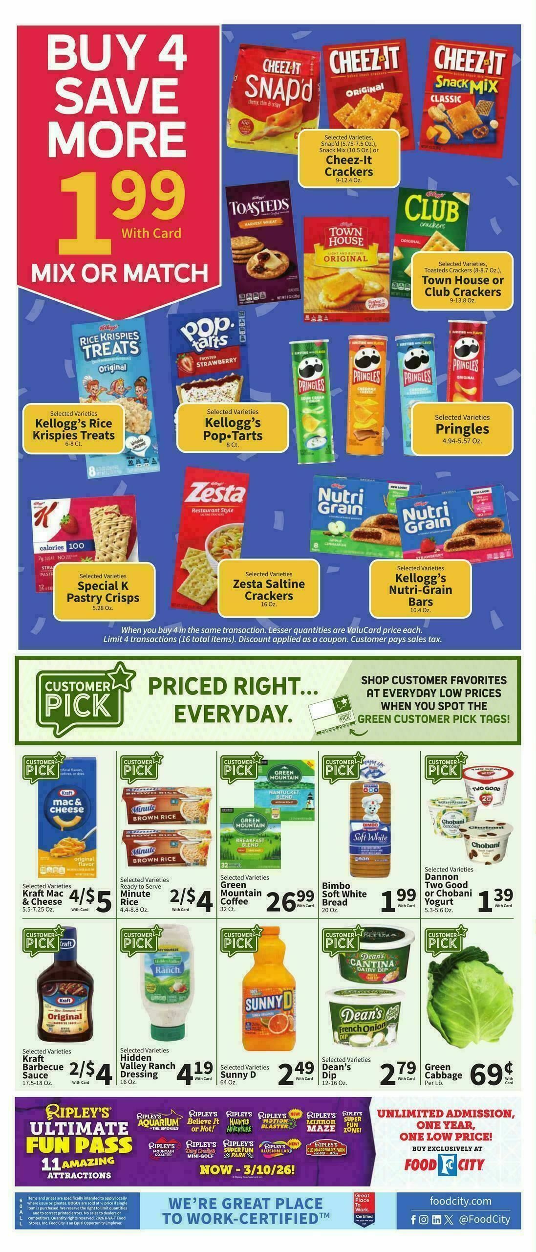 Food City Weekly Ad from March 4