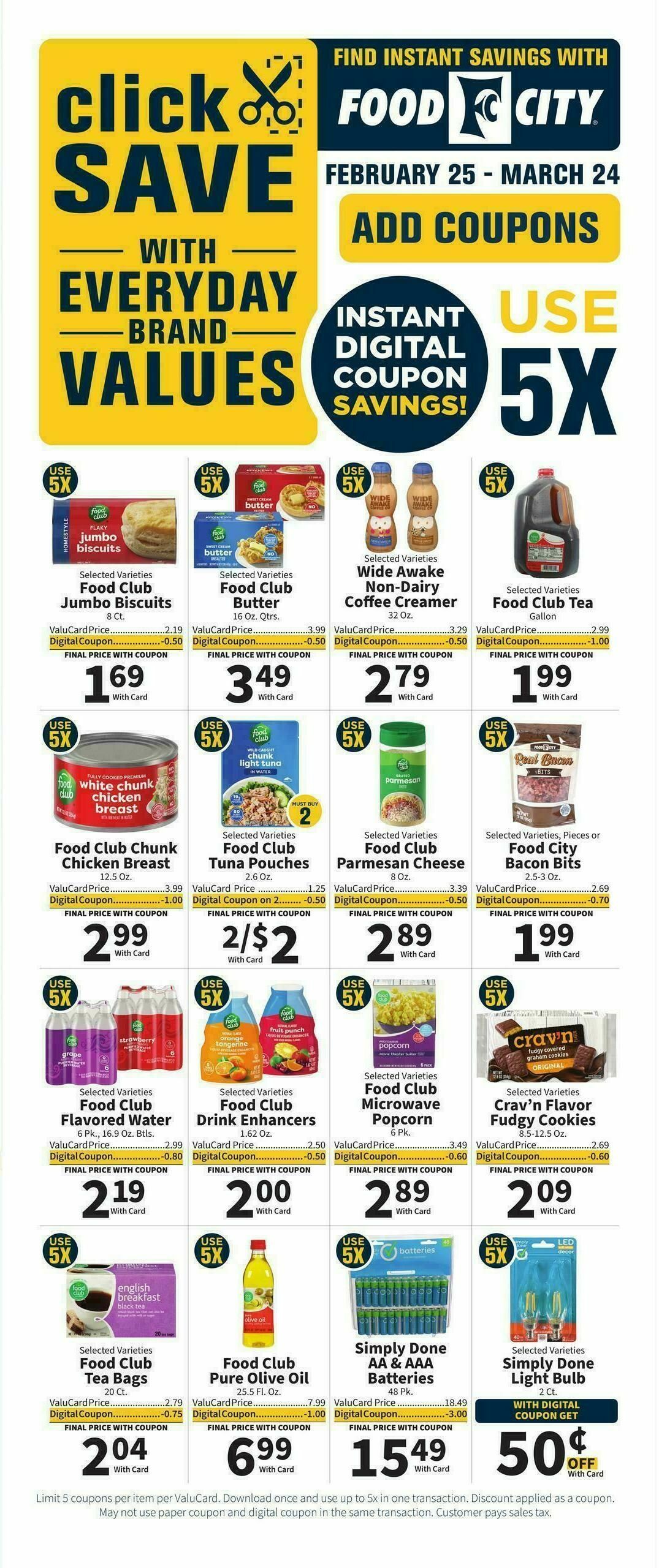 Food City Weekly Ad from March 4