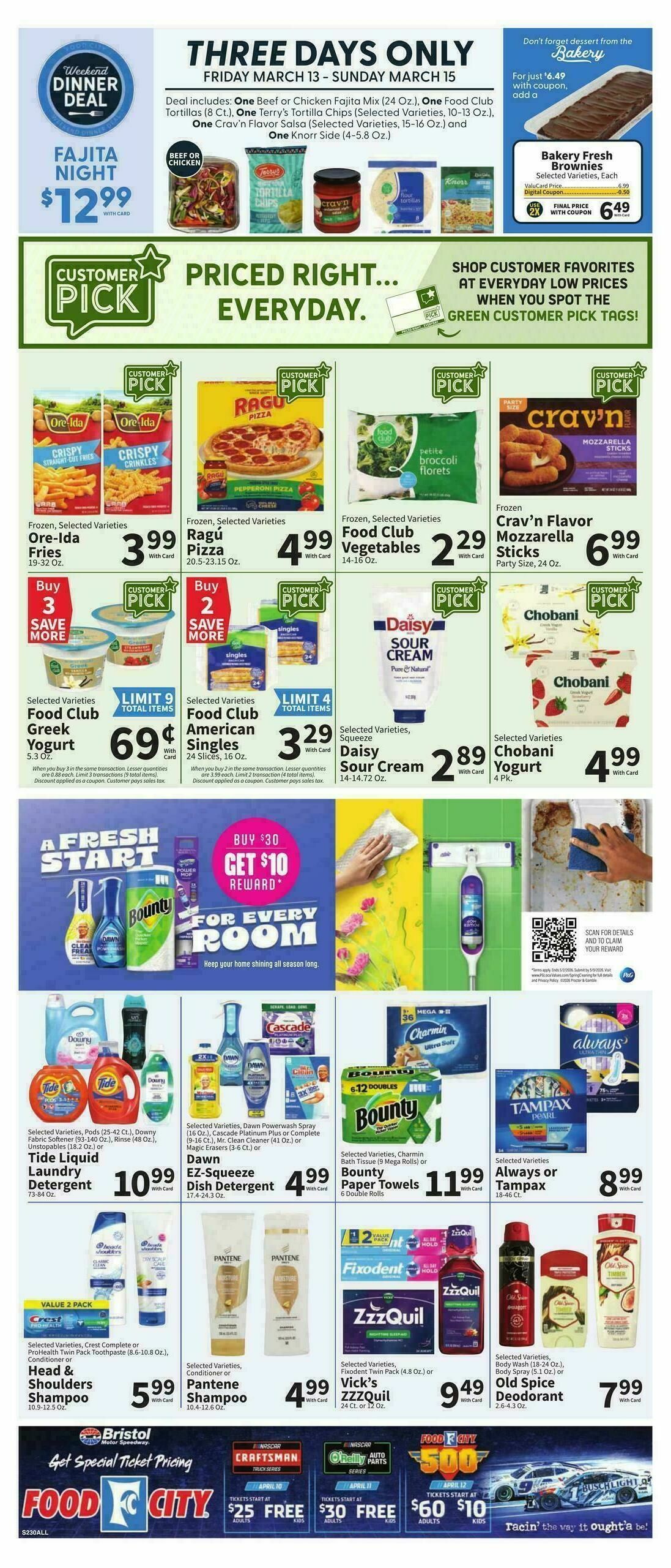 Food City Weekly Ad from March 11