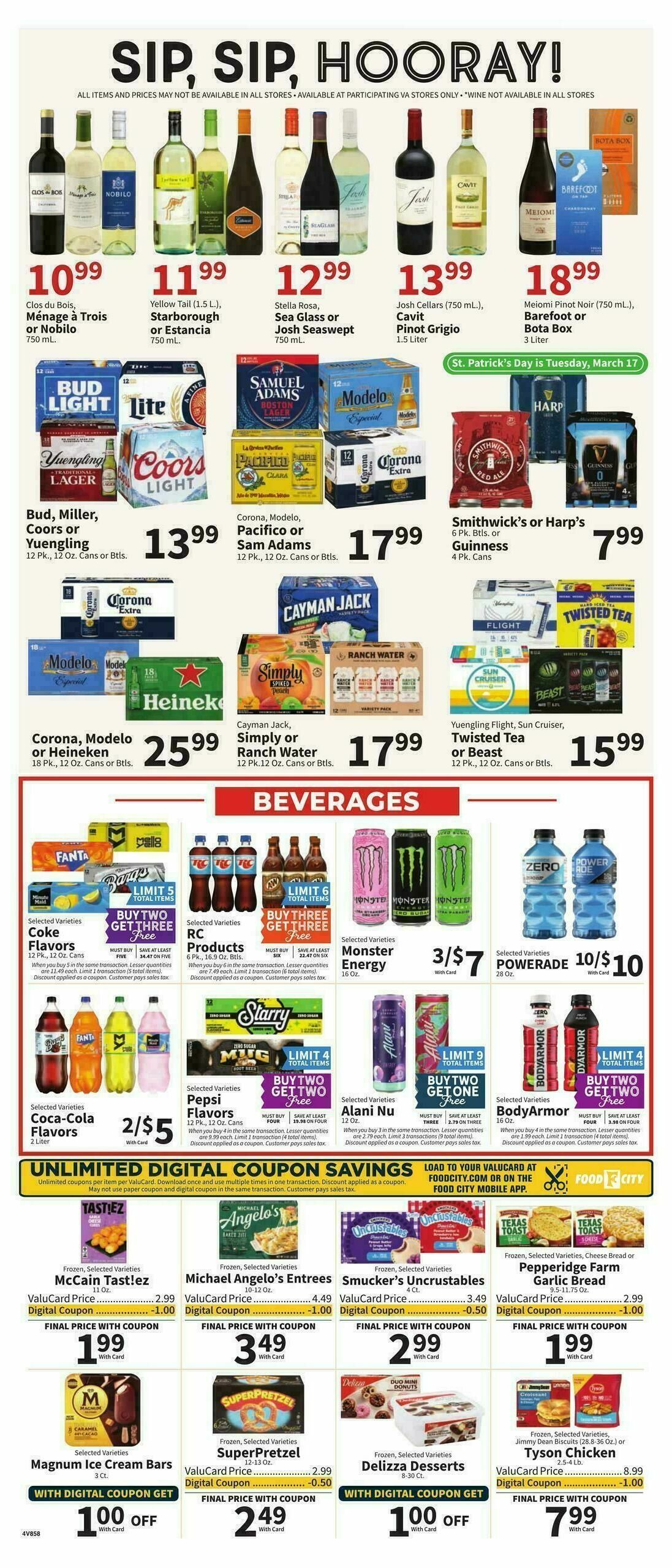 Food City Weekly Ad from March 11