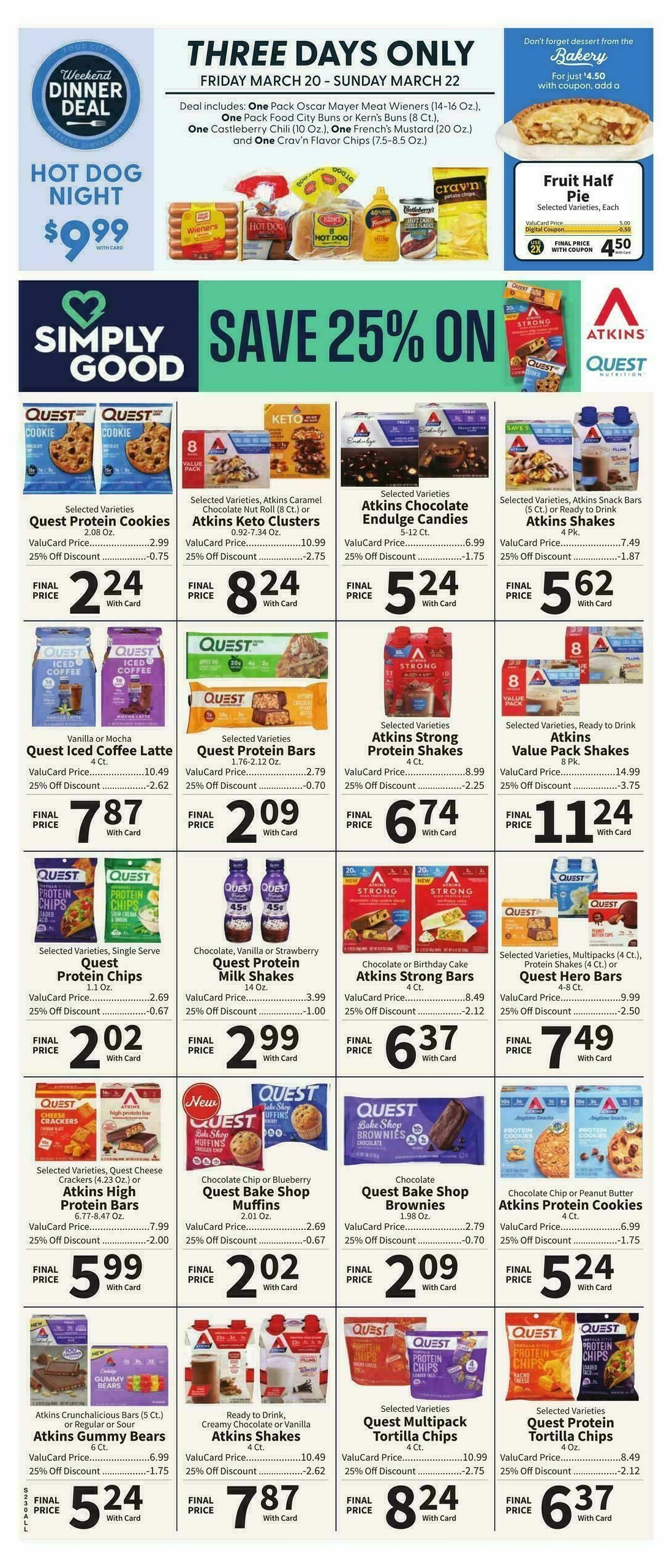 Food City Weekly Ad from March 18