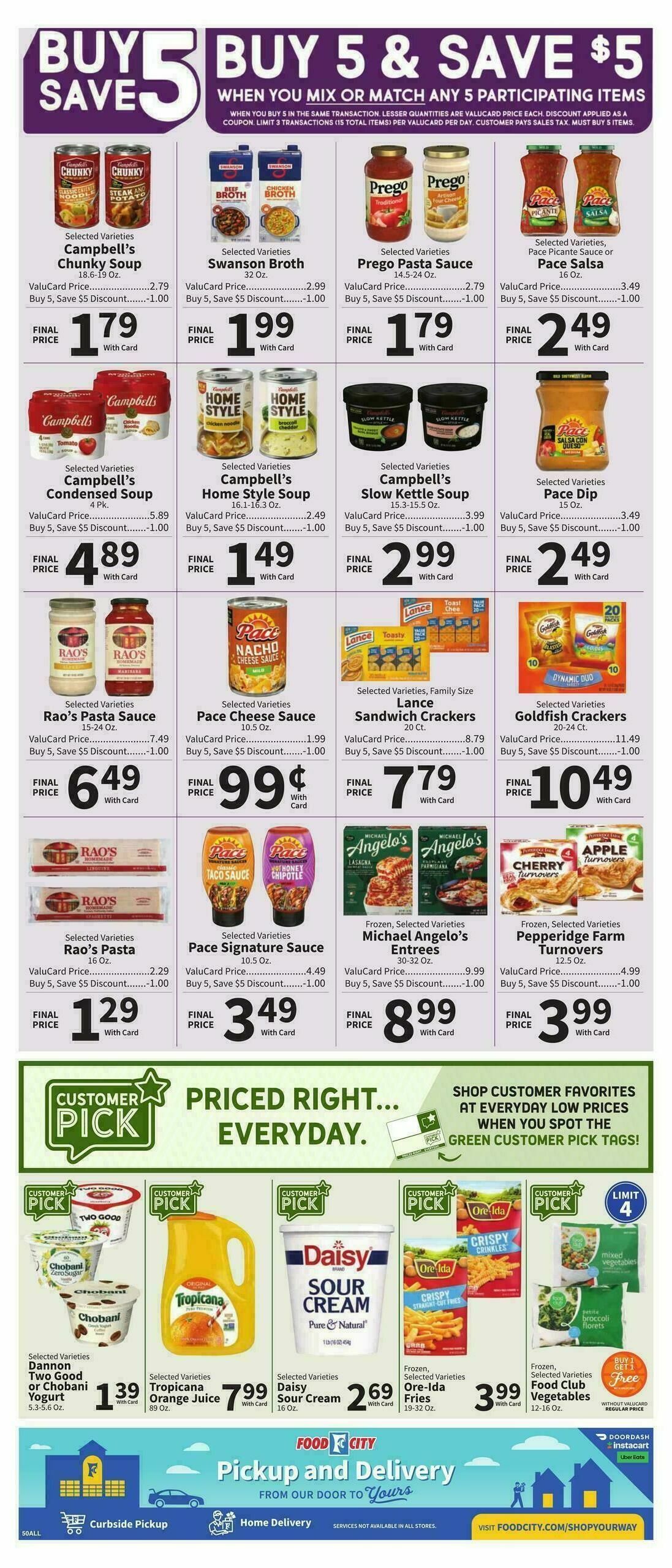 Food City Weekly Ad from March 18