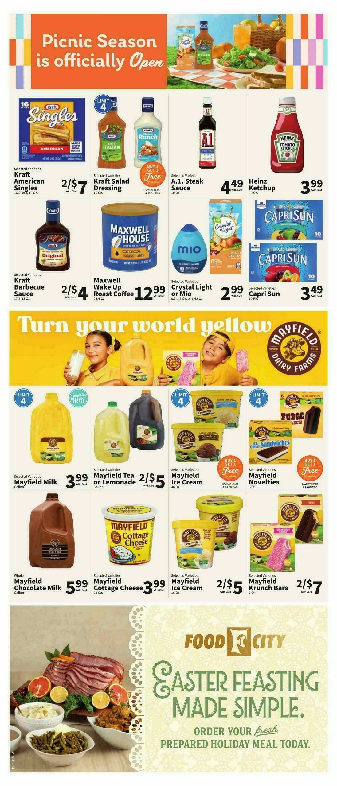 Food City Weekly Ad from March 25