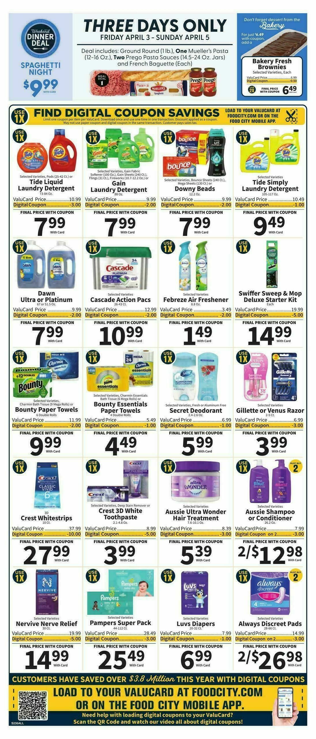 Food City Weekly Ad from April 1