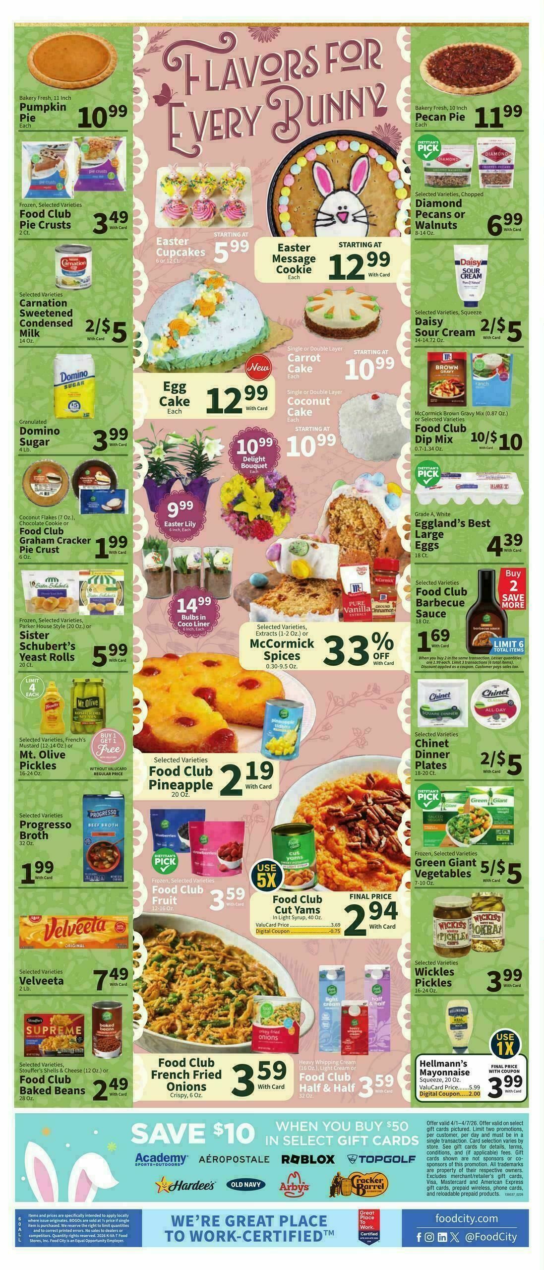Food City Weekly Ad from April 1