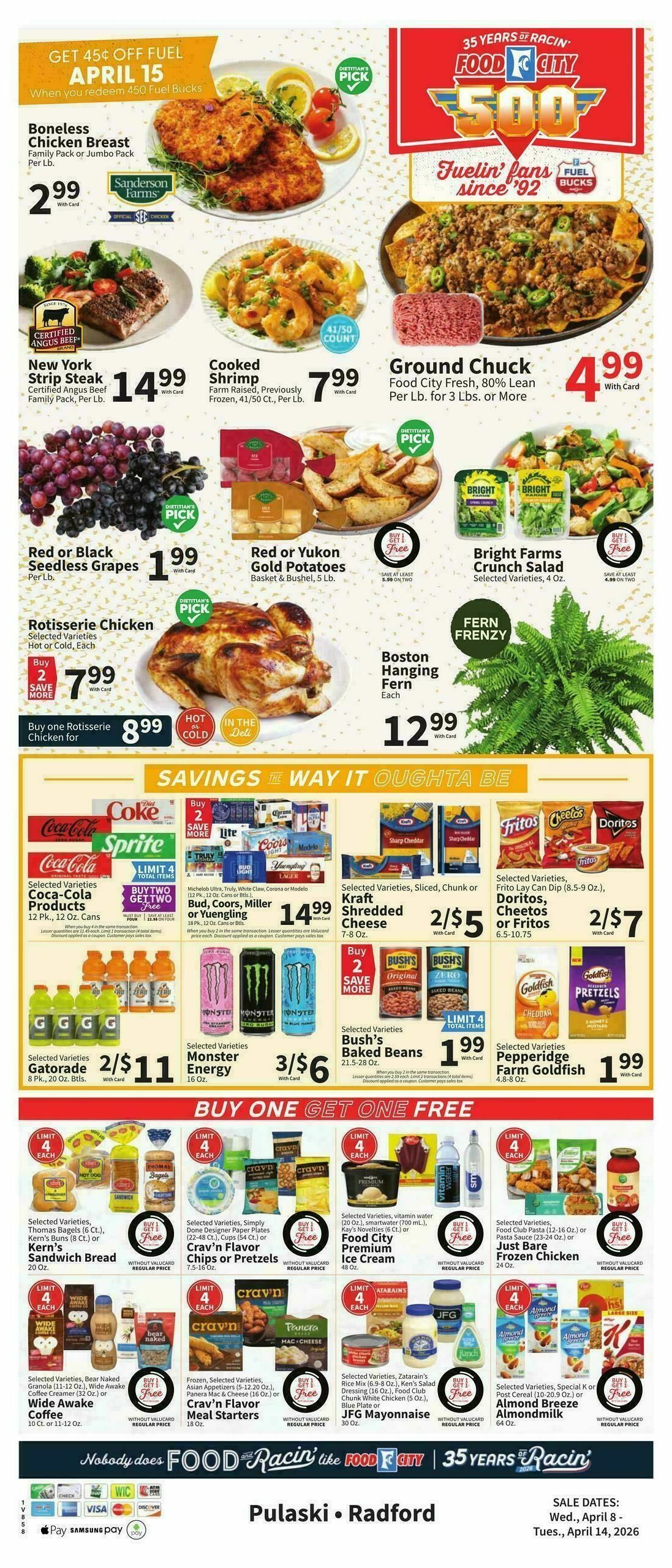 Food City Weekly Ad from April 8