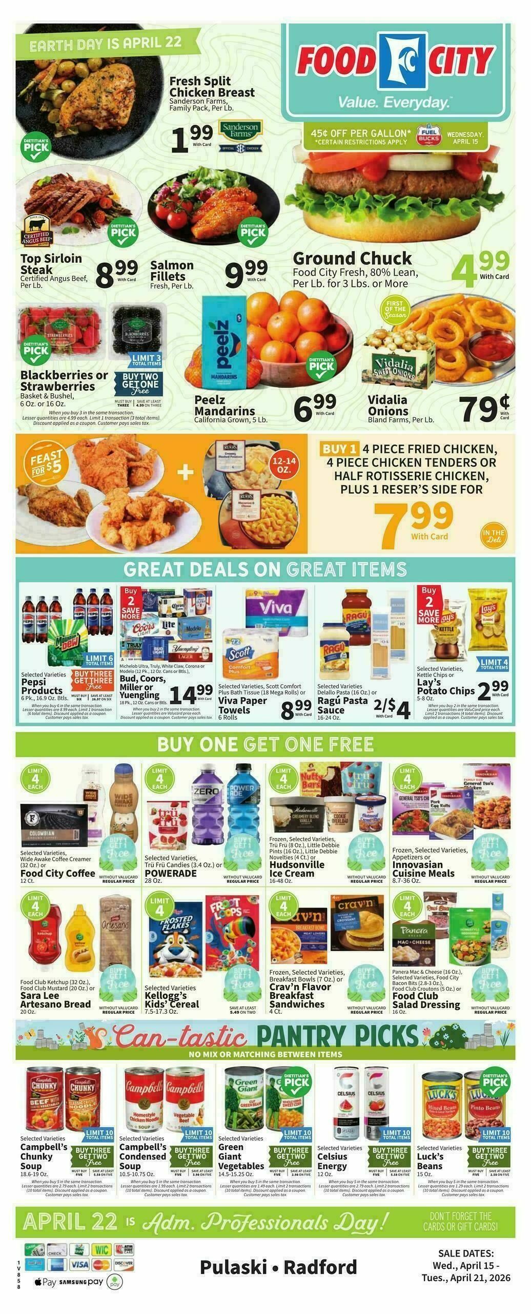Food City Weekly Ad from April 15