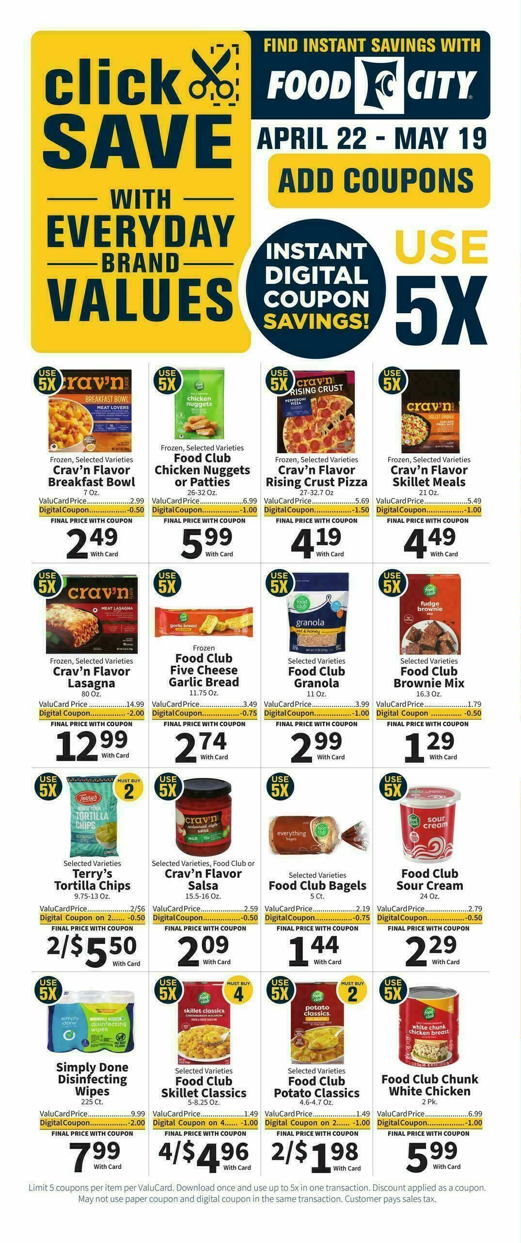 Food City Weekly Ad from April 22