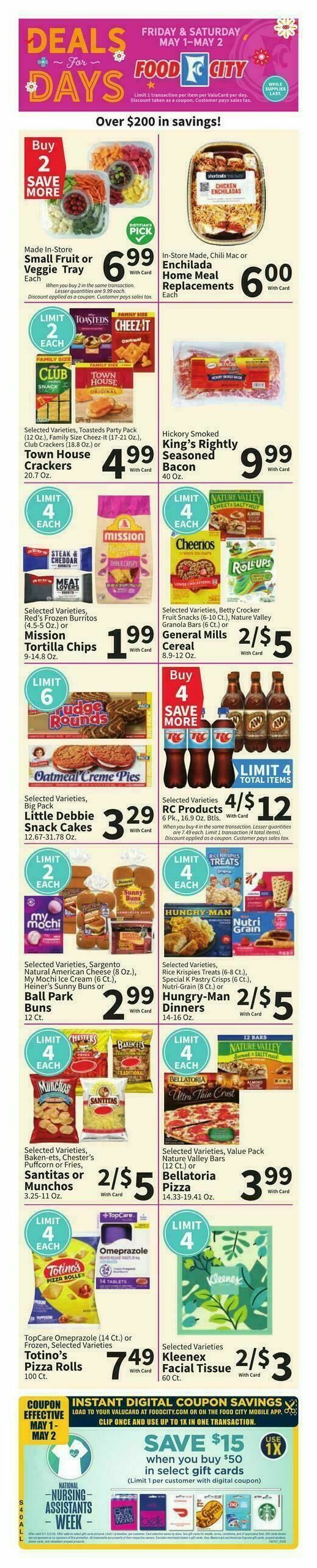 Food City Weekly Ad from April 29