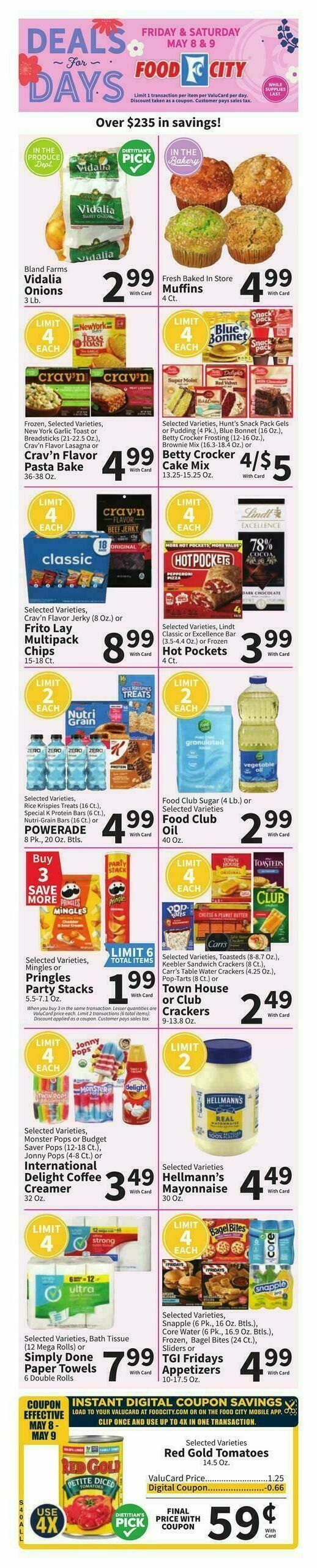 Food City Weekly Ad from May 6