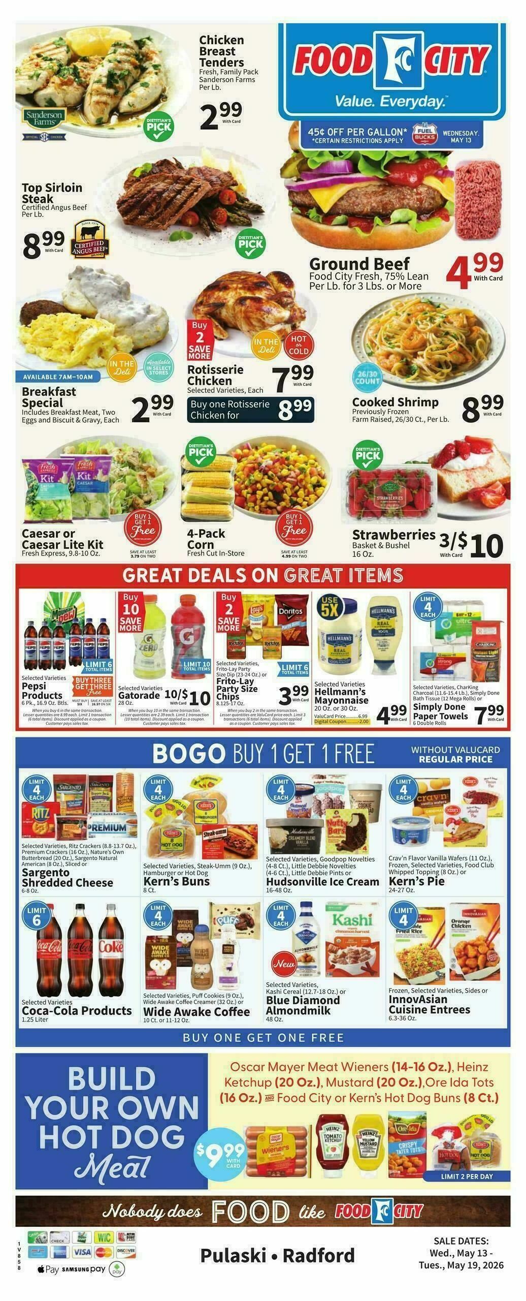Food City Weekly Ad from May 13