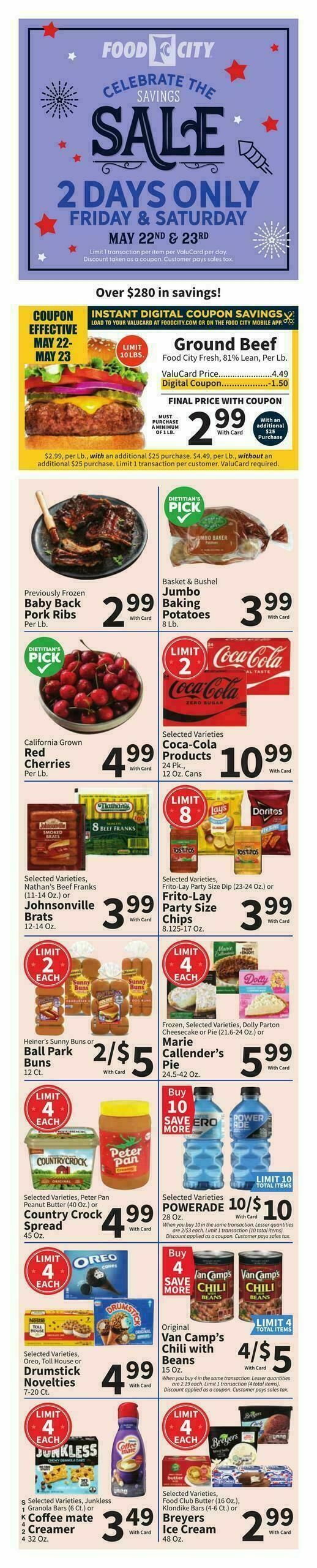 Food City Weekly Ad from May 20